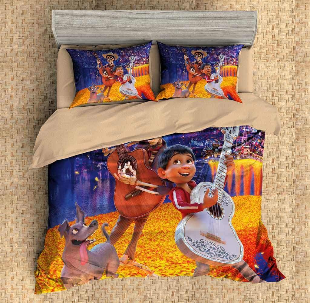 3D Customize Coco Customized Duvet Cover Bedding Set