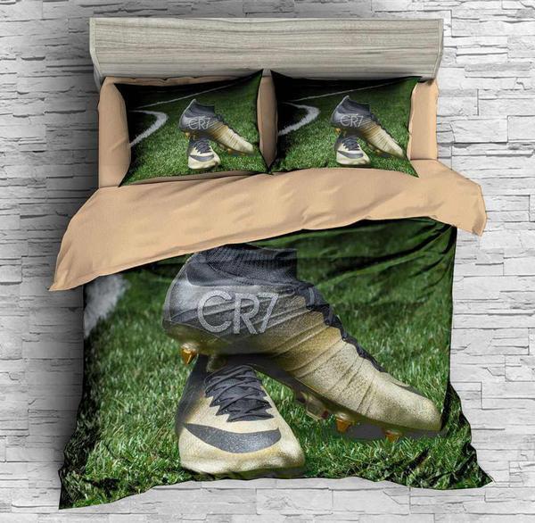 3D Customize Cr7 3D Customized Duvet Cover Bedding Set