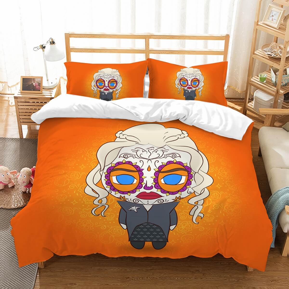 3D Customize Daenerys Targaryen Minimalism Et Et Bed 3D Customized Duvet Cover Bedding Set