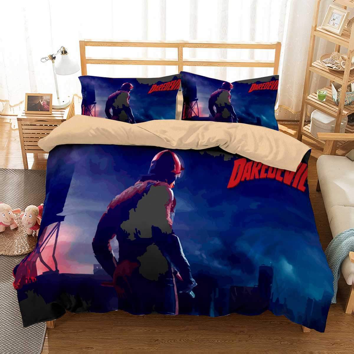 3D Customize Daredevil Customized Duvet Cover Bedding Set