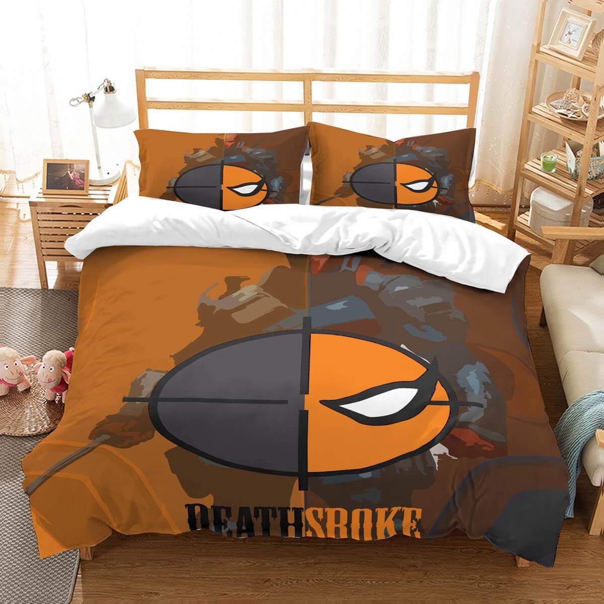3D Customize Deathstroke Et Et Bed 3D Customized Duvet Cover Bedding Set