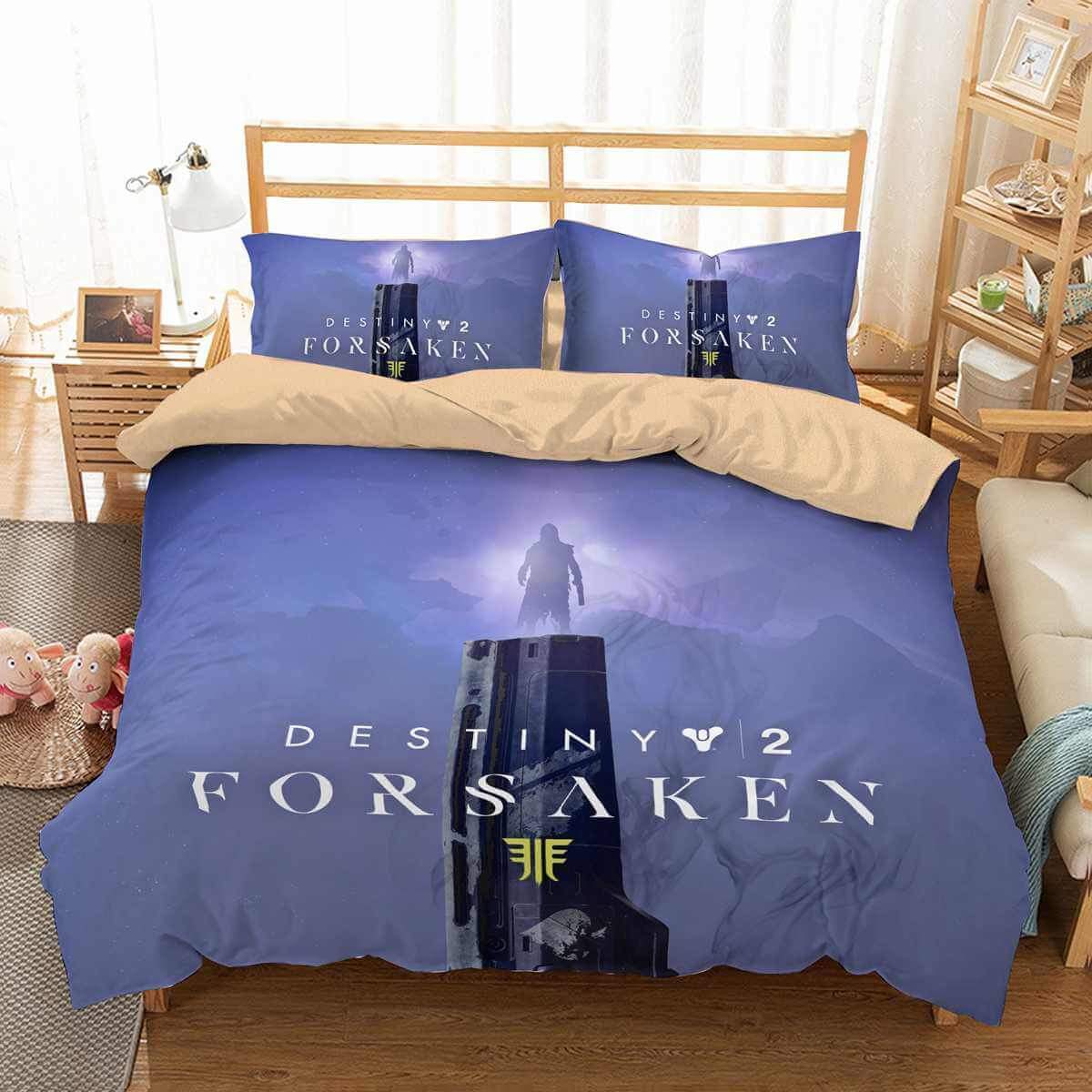 3D Customize Destiny Customized Duvet Cover Bedding Set