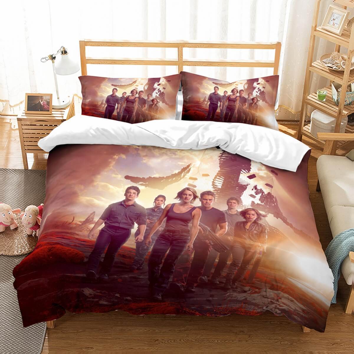 3D Customize Divergent Et Et Bed 3D Customized Duvet Cover Bedding Set