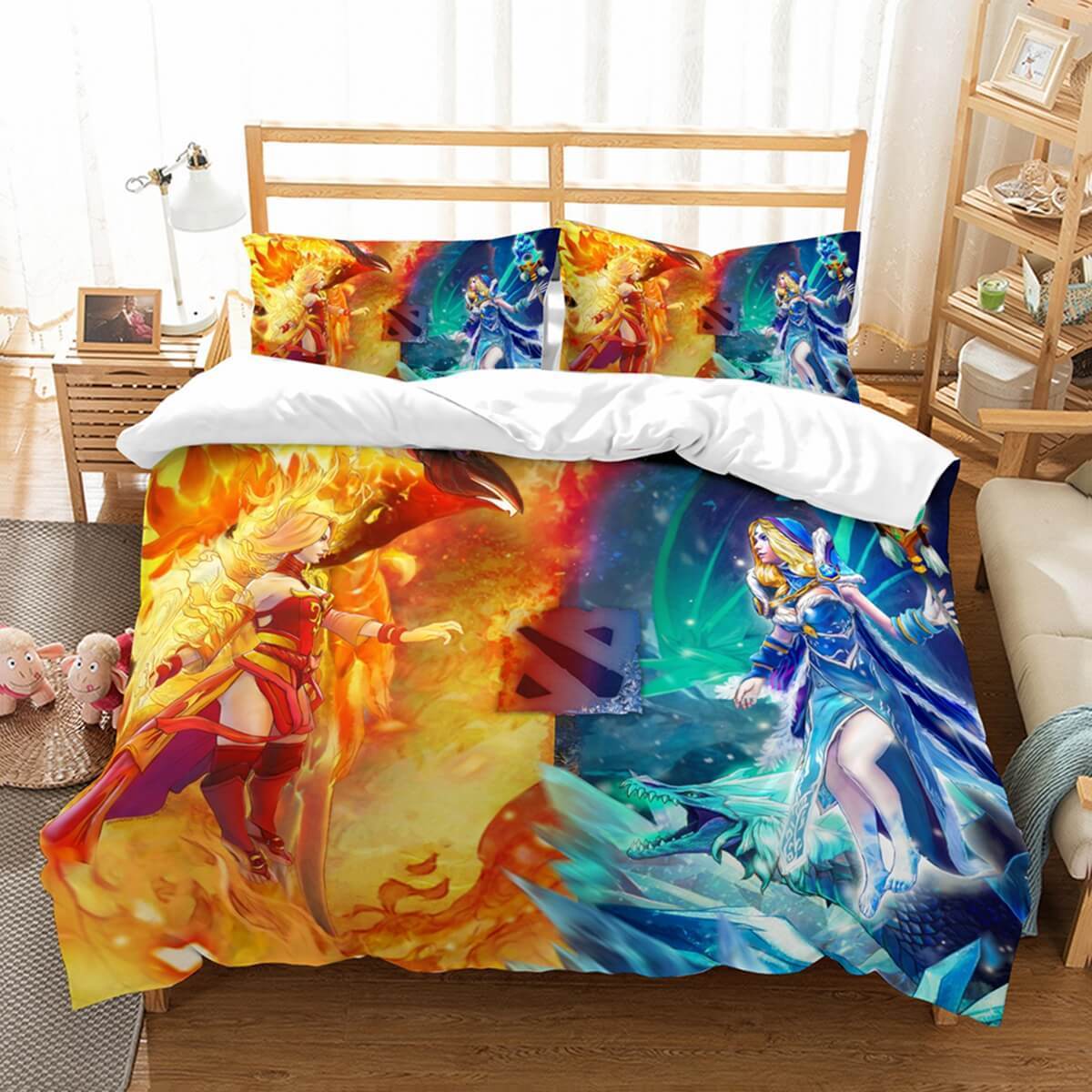 3D Customize Dota2 Et Et Bed 3D Customized Duvet Cover Bedding Set