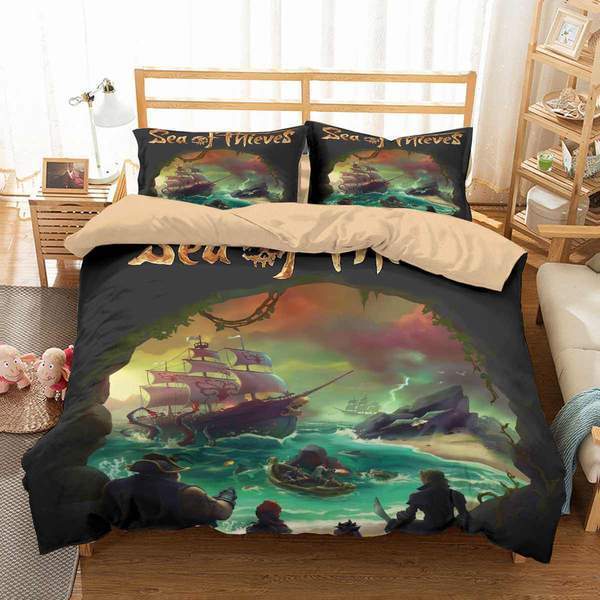 3D Customize Ea Of Thieves 3D Customized Duvet Cover Bedding Set