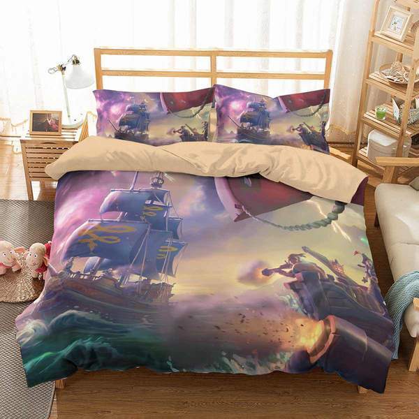 3D Customize Ea Of Thieves 3D Customized Duvet Cover Bedding Set