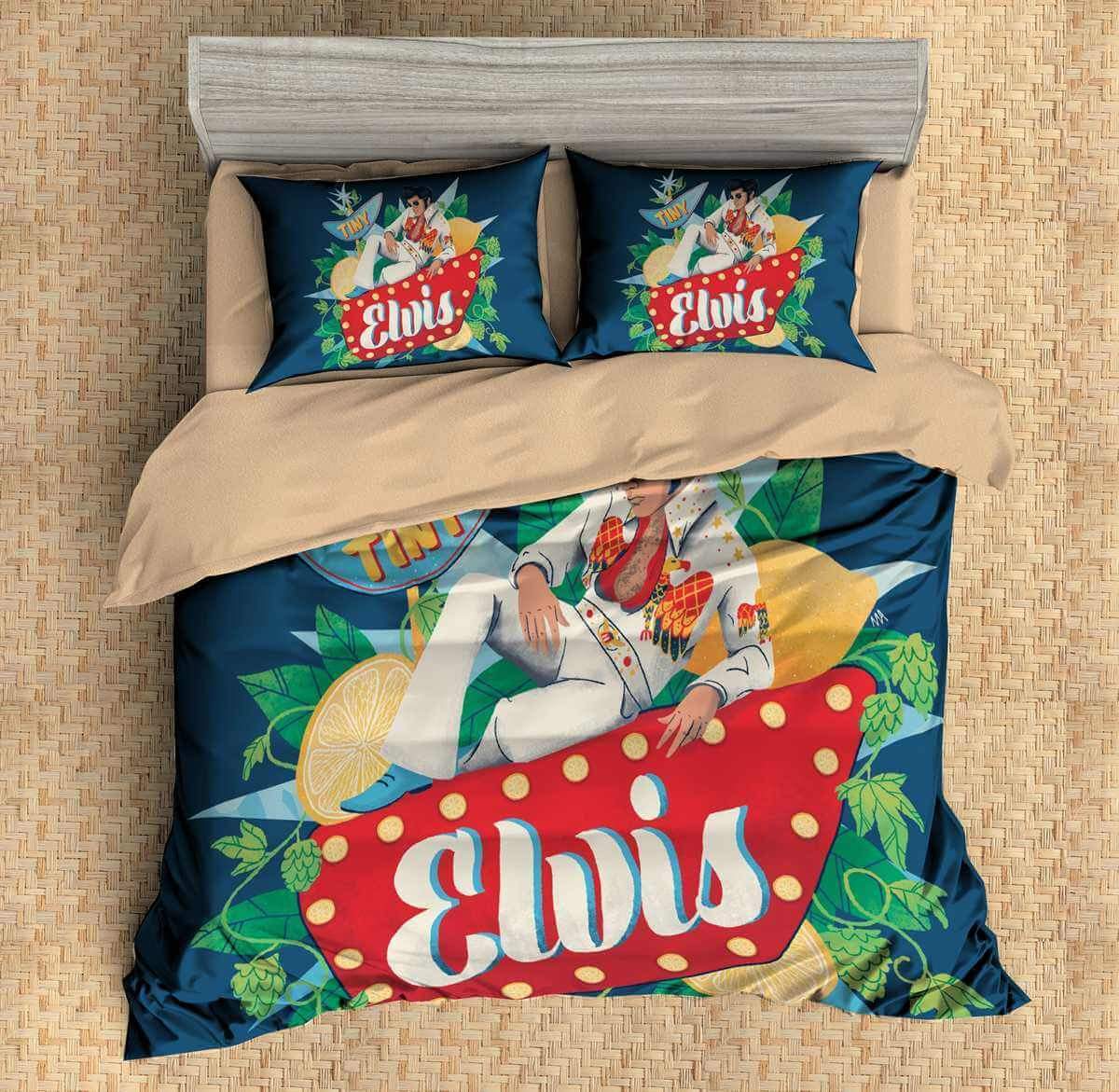 3D Customize Elvis Presley Customized Duvet Cover Bedding Set