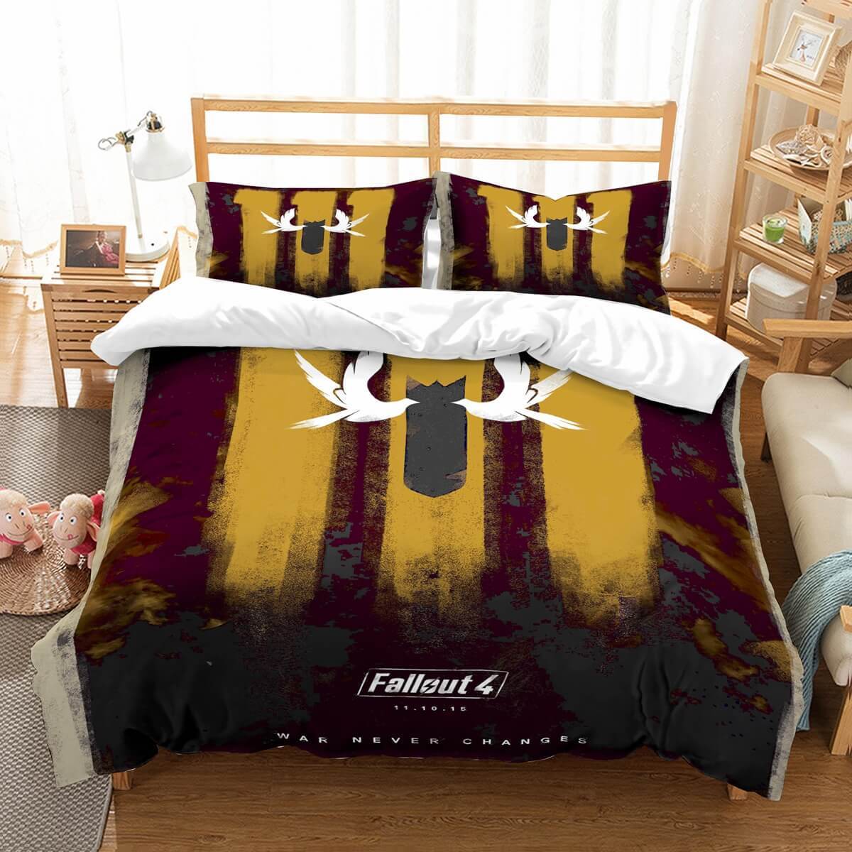 3D Customize Fallout Et Et Bed 3D Customized Duvet Cover Bedding Set