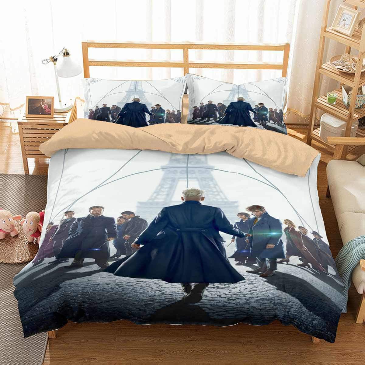 3D Customize Fantastic Beasts The Crimes Of Grindelwald Customized Duvet Cover Bedding Set