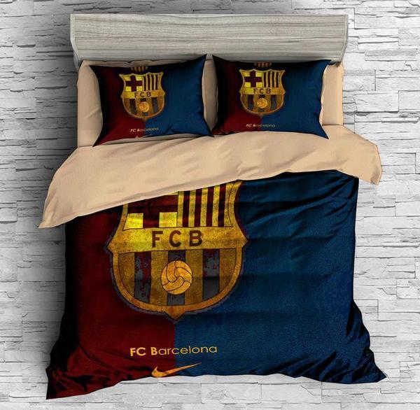 3D Customize Fc Barcelona 3D Customized Duvet Cover Bedding Set