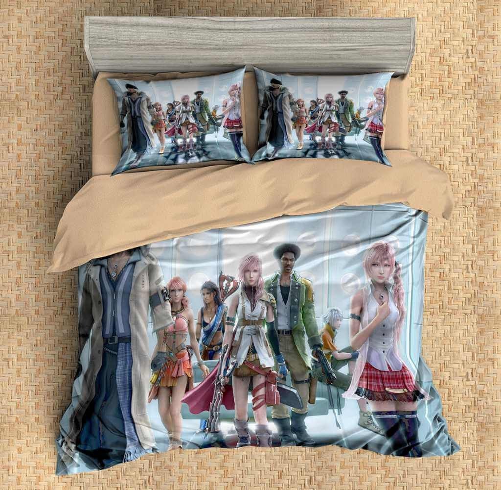 3D Customize Final Fantasy Xv Customized Duvet Cover Bedding Set