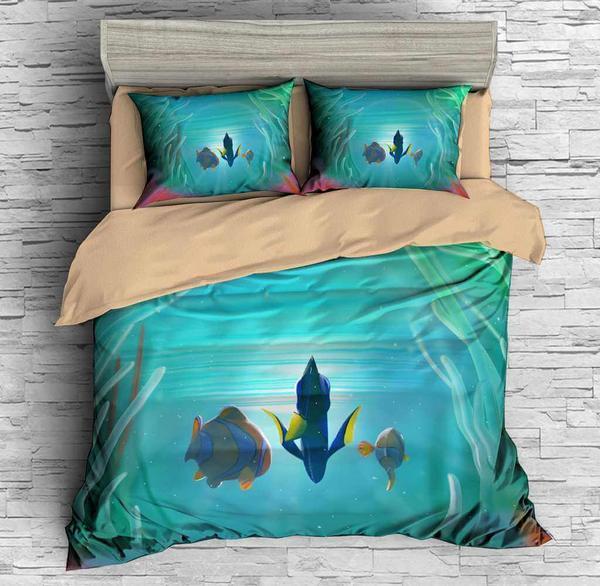 3D Customize Finding Dory 3D Customized Duvet Cover Bedding Set