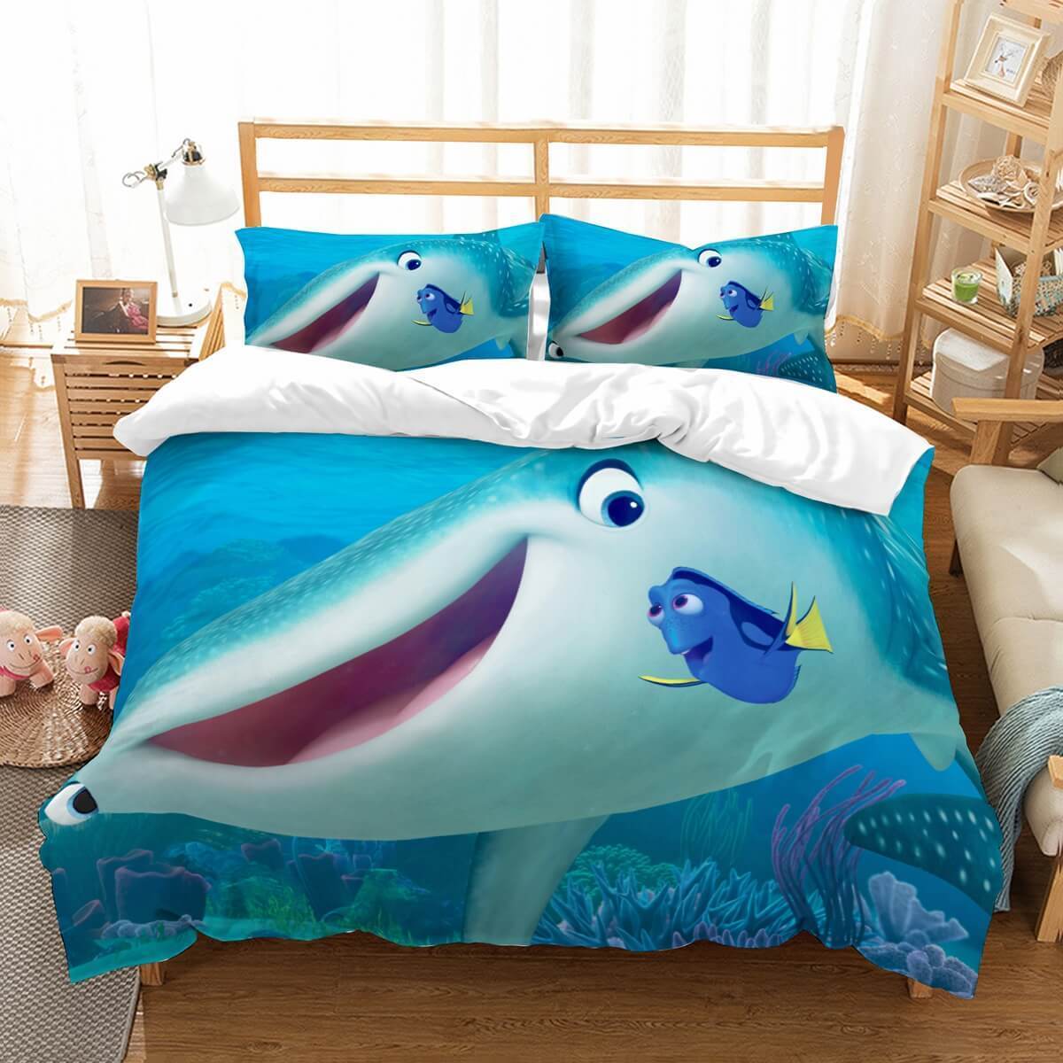 3D Customize Finding Dory Et Et Bed 3D Customized Duvet Cover Bedding Set