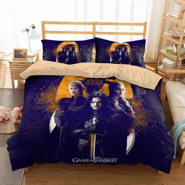 3D Customize Game Of Thrones 10 3D Customized Duvet Cover Bedding Set
