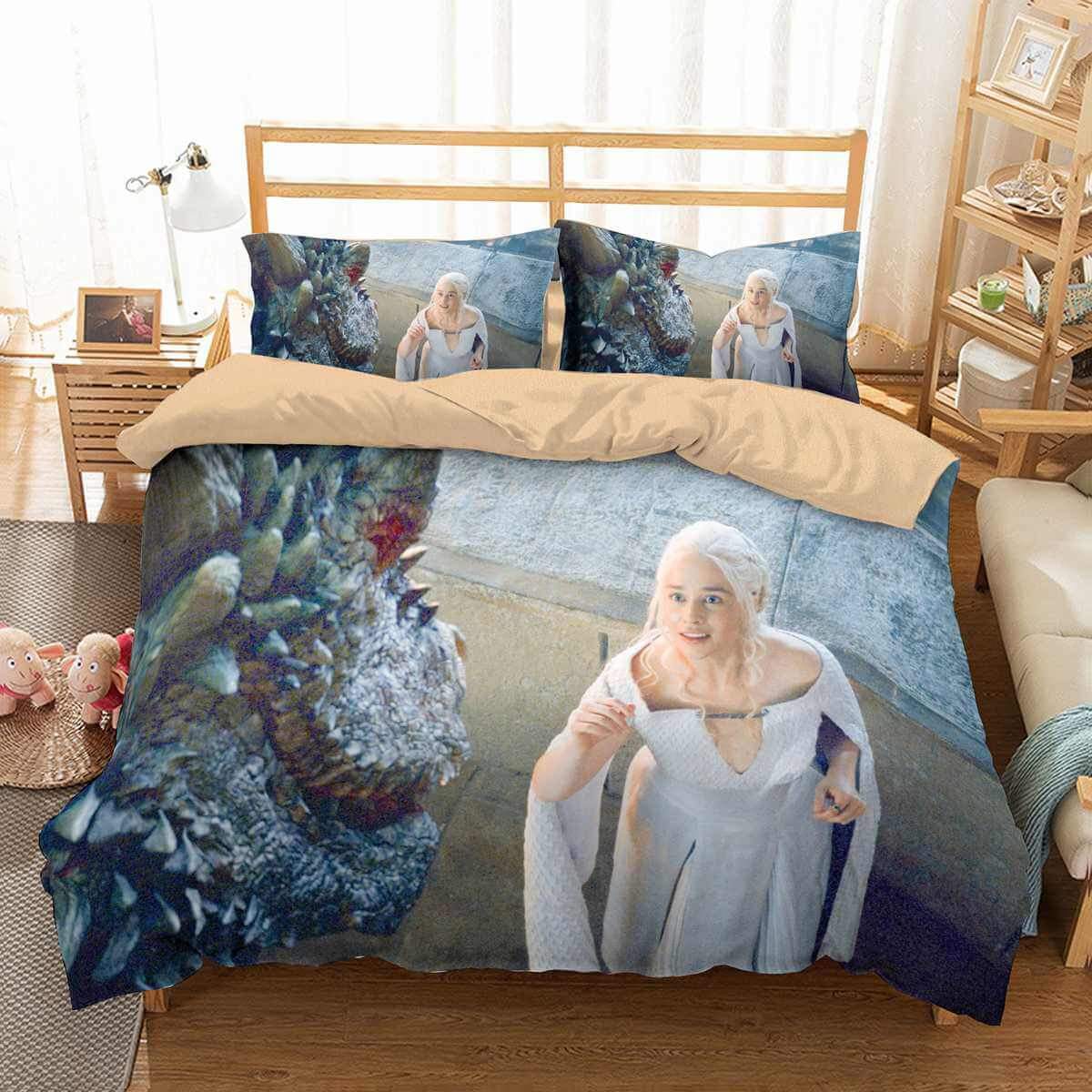 3D Customize Game Of Thrones 3D Customized Duvet Cover Bedding Set