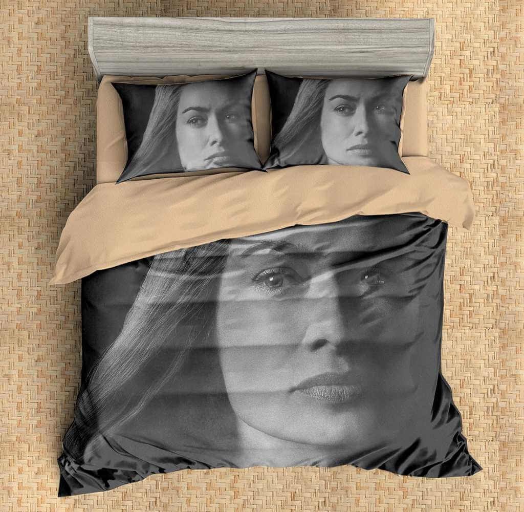 3D Customize Game Of Thrones Cersei Lannister Customized Duvet Cover Bedding Set