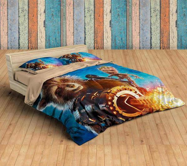 3D Customize Guardians Of The Galaxy 3D Customized Duvet Cover Bedding Set