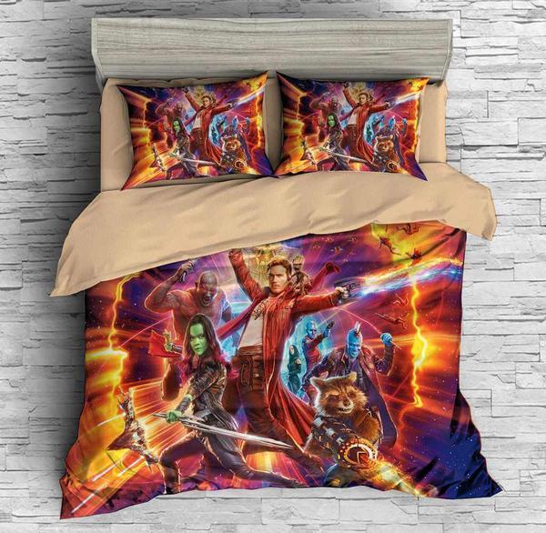 3D Customize Guardians Of The Galaxy 3D Customized Duvet Cover Bedding Set