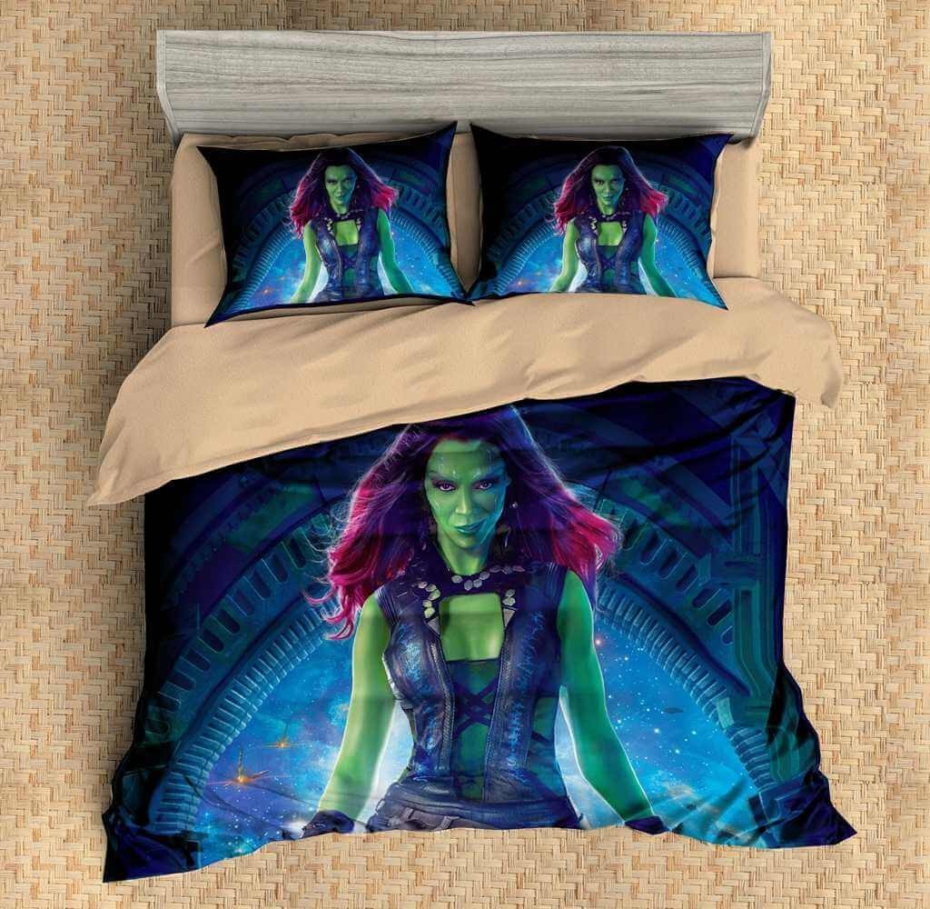 3D Customize Guardians Of The Galaxy Customized Duvet Cover Bedding Set