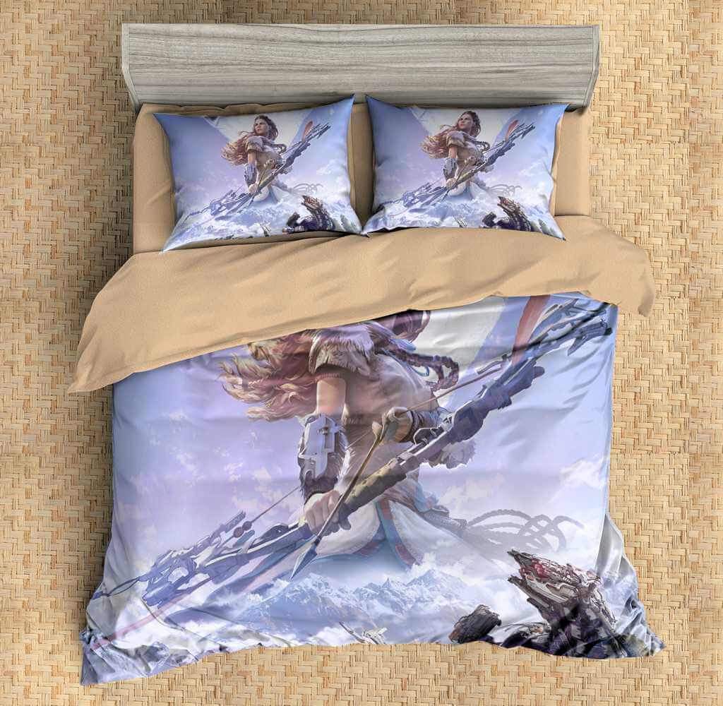 3D Customize Horizon Zero Dawn Customized Duvet Cover Bedding Set