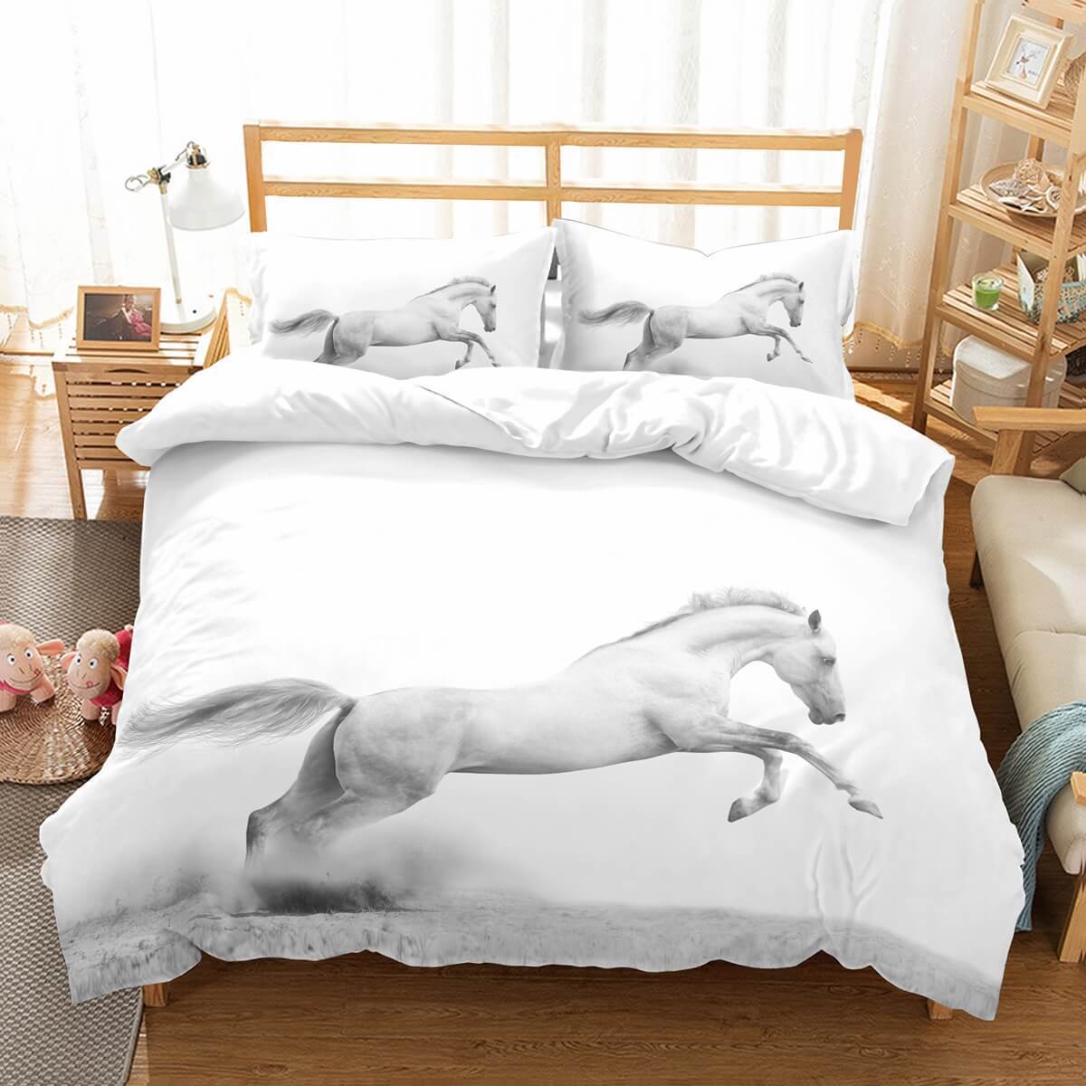 3D Customize Horse Et Et Bed 3D Customized Duvet Cover Bedding Set