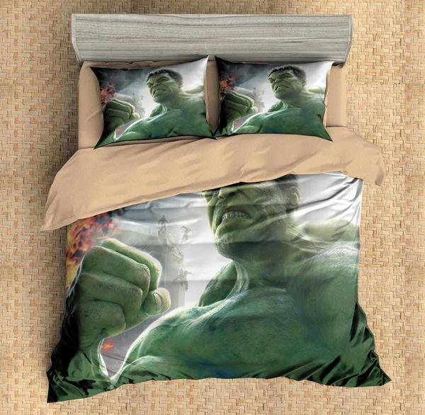 3D Customize Hulk 3D Customized Duvet Cover Bedding Set