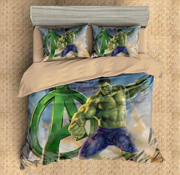 3D Customize Hulk 3D Customized Duvet Cover Bedding Set