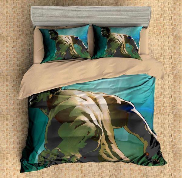 3D Customize Hulk 3D Customized Duvet Cover Bedding Set