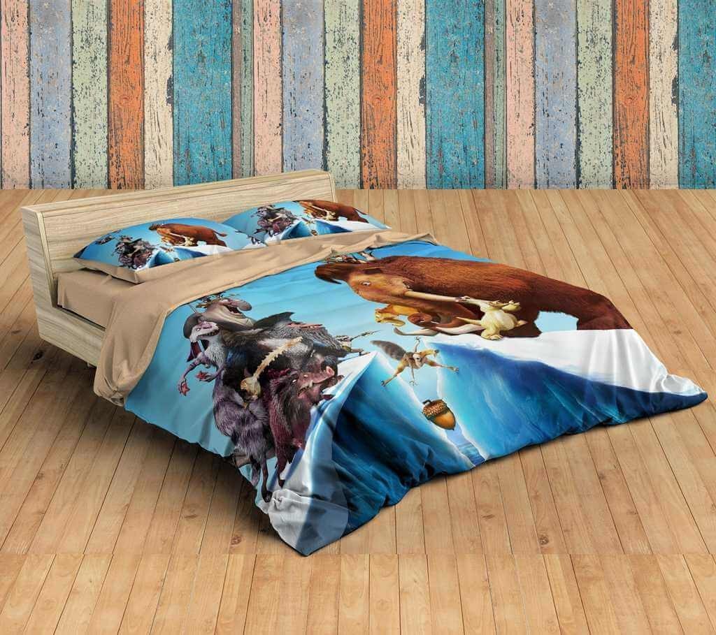 3D Customize Ice Age Customized Duvet Cover Bedding Set