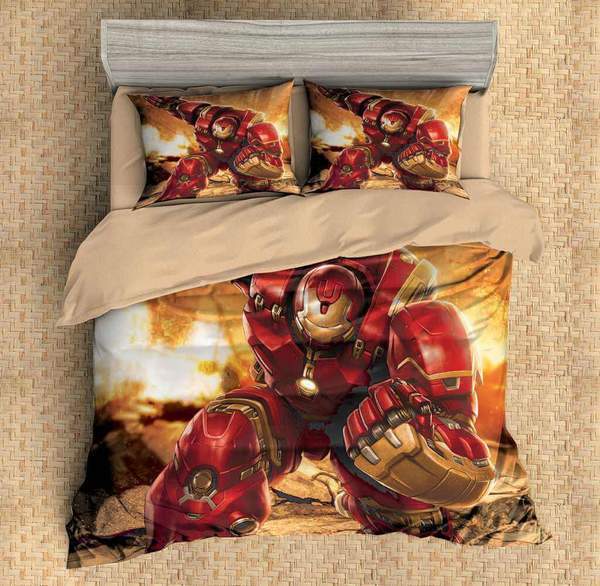 3D Customize Iron Man 3D Customized Duvet Cover Bedding Set