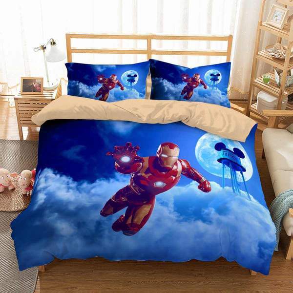 3D Customize Iron Man 3D Customized Duvet Cover Bedding Set