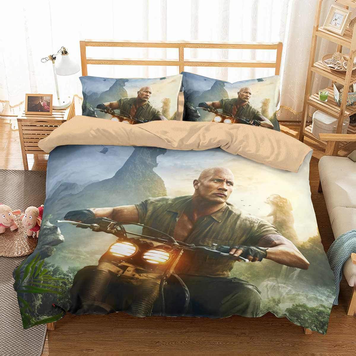 3D Customize Jumanji Customized Duvet Cover Bedding Set