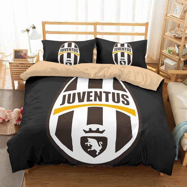 3D Customize Juventus 3D Customized Duvet Cover Bedding Set