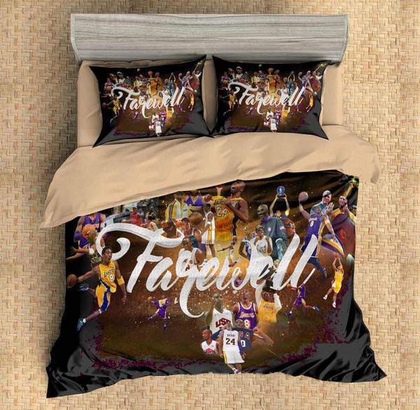 3D Customize Kobe Bryant 3D Customized Duvet Cover Bedding Set