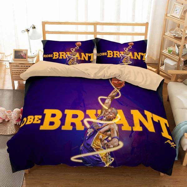 3D Customize Kobe Bryant 3D Customized Duvet Cover Bedding Set