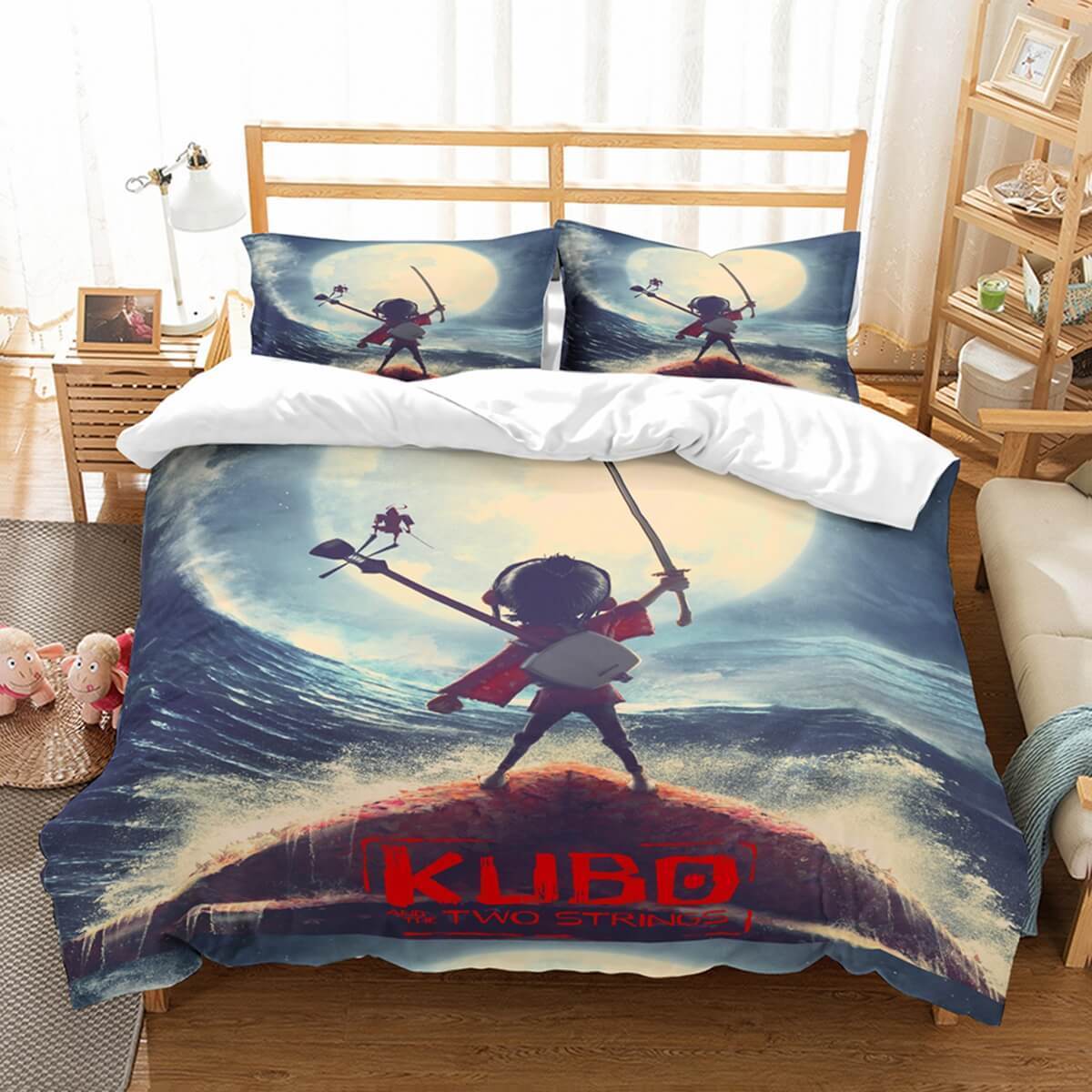 3D Customize Kubo And The Twotrings Et Et Bed 3D Customized Duvet Cover Bedding Set