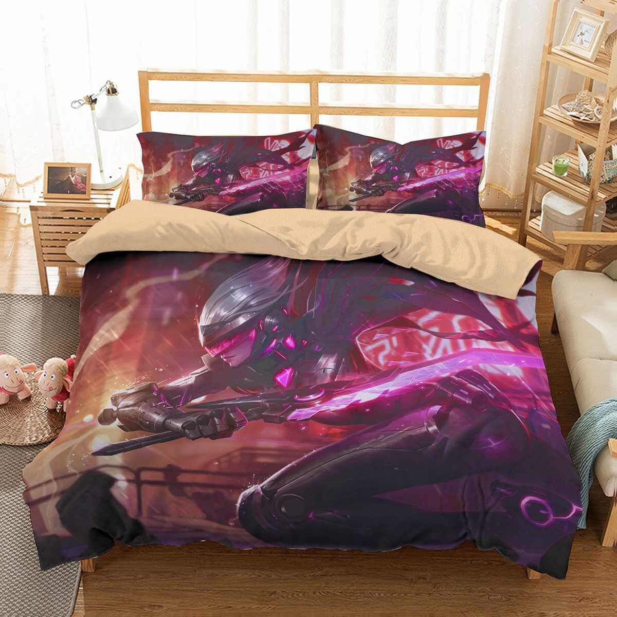 3D Customize League Of Legends Customized Duvet Cover Bedding Set