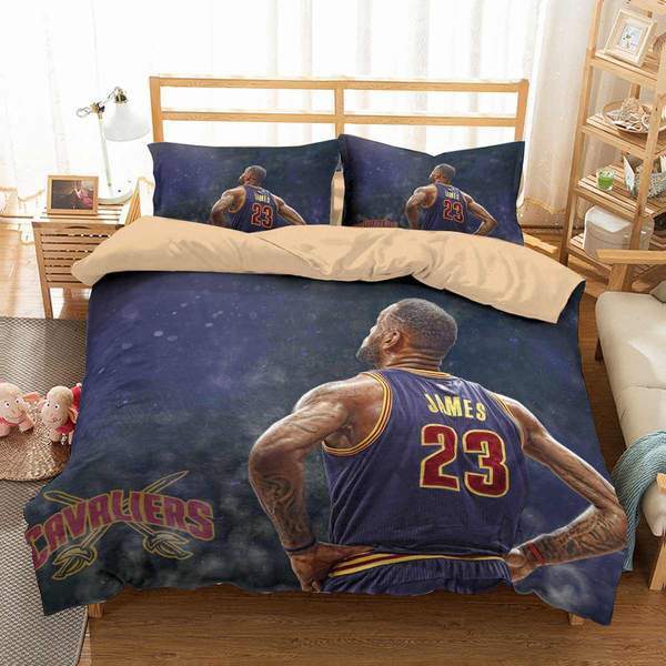 3D Customize Lebron James 3D Customized Duvet Cover Bedding Set