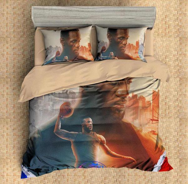 3D Customize Lebron James 3D Customized Duvet Cover Bedding Set