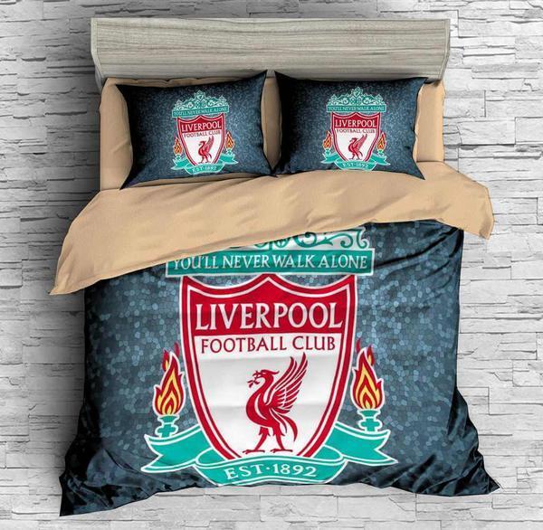3D Customize Liverpool F.C. 3D Customized Duvet Cover Bedding Set