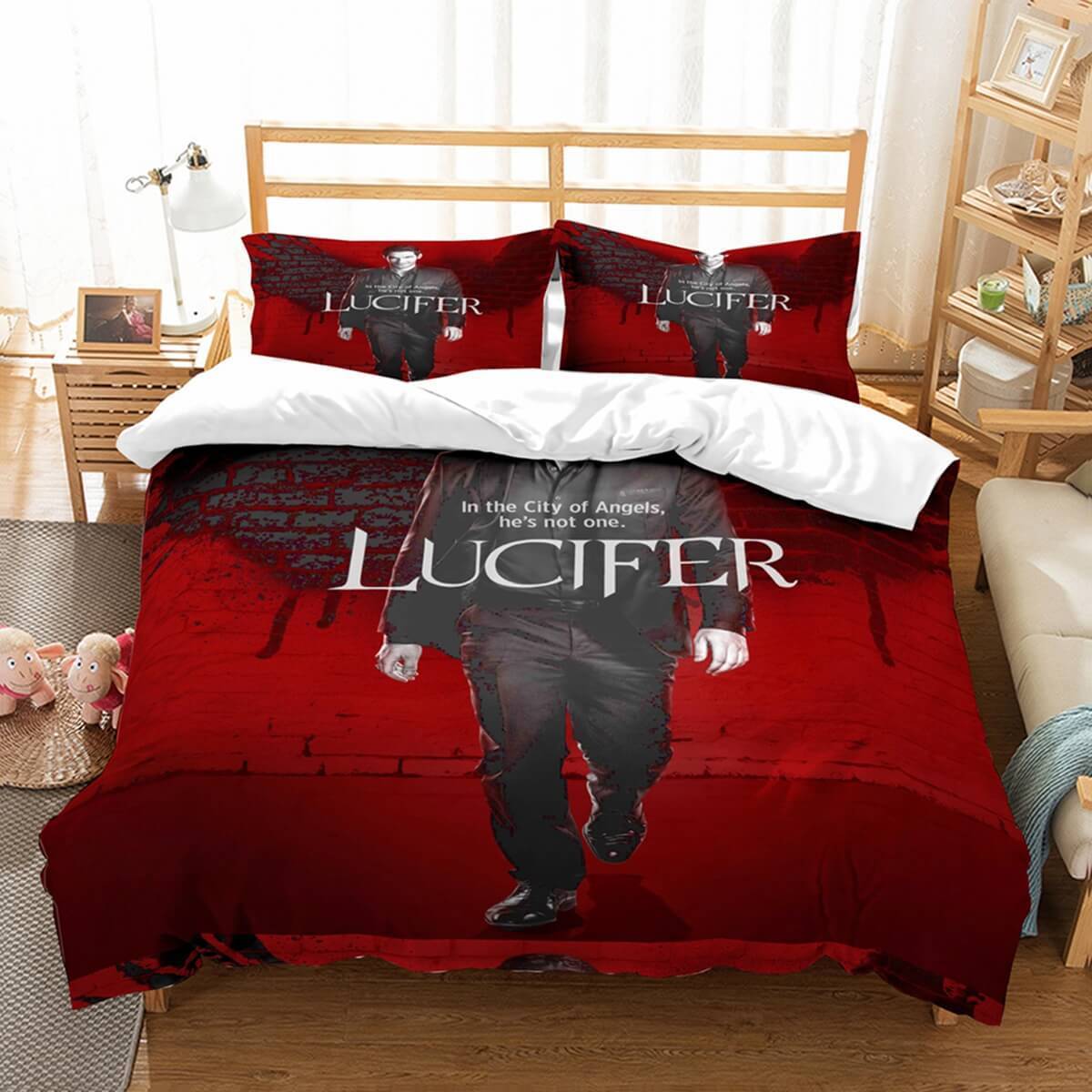 3D Customize Lucifer Et Et Bed 3D Customized Duvet Cover Bedding Set