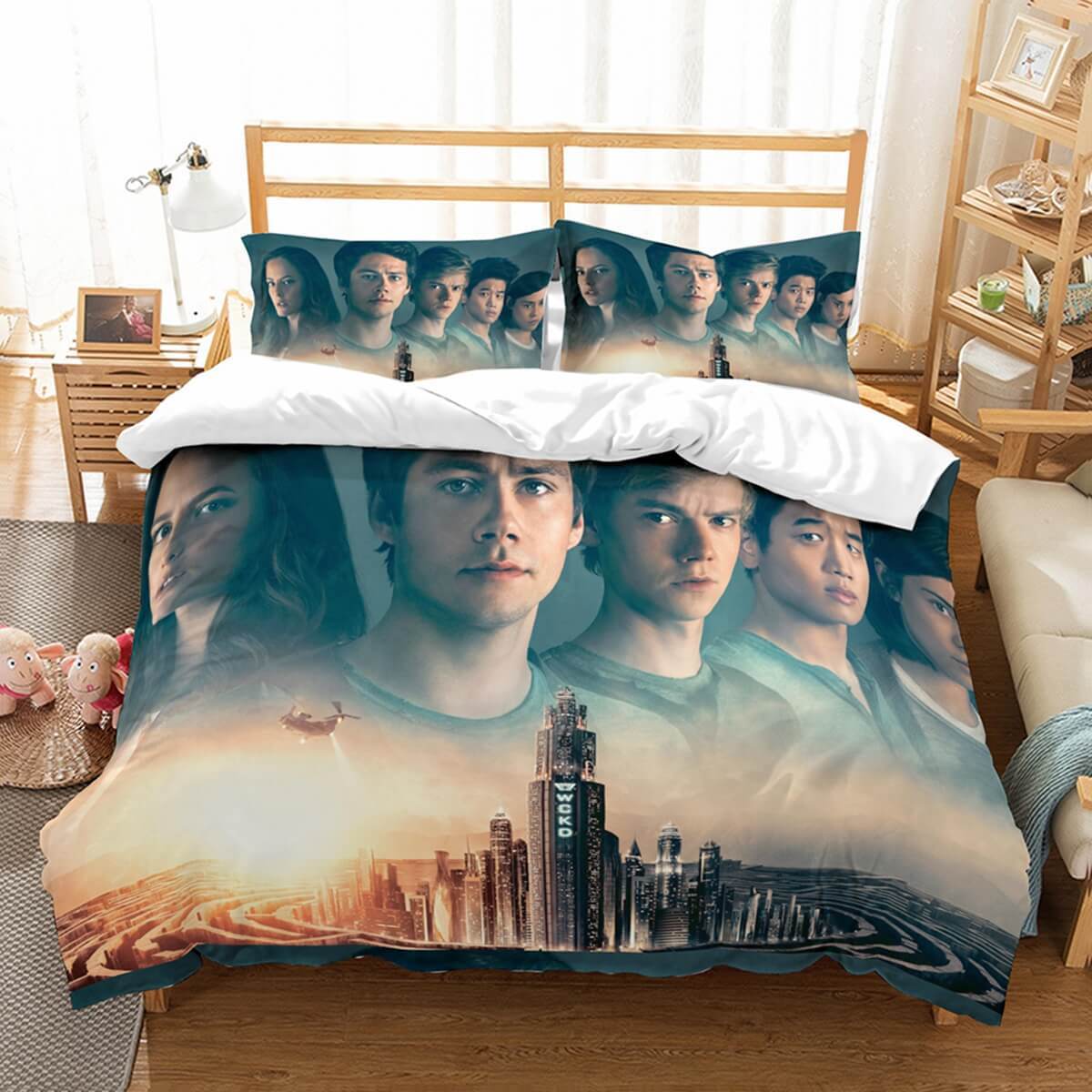 3D Customize Maze Runner The Death Cure Et Et Bed 3D Customized Duvet Cover Bedding Set