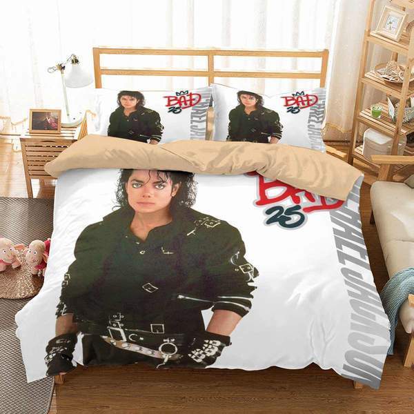 3D Customize Michael Jackson 3D Customized Duvet Cover Bedding Set