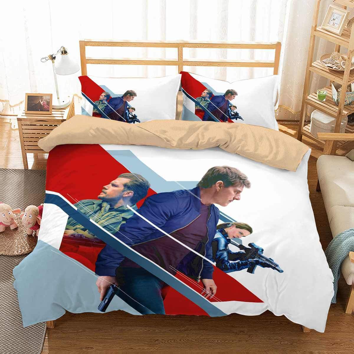 3D Customize Mission Impossible Fallout Customized Duvet Cover Bedding Set
