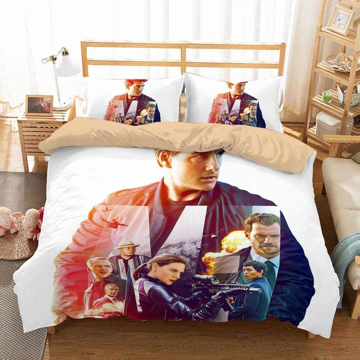 3D Customize Mission Impossible Fallout Customized Duvet Cover Bedding Set