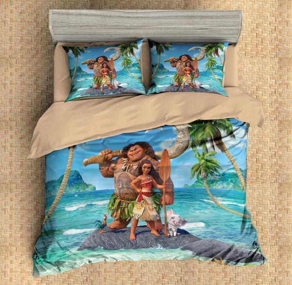3D Customize Moana 3D Customized Duvet Cover Bedding Set