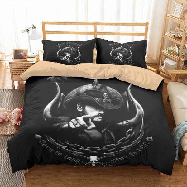 3D Customize Motorhead 3D Customized Duvet Cover Bedding Set
