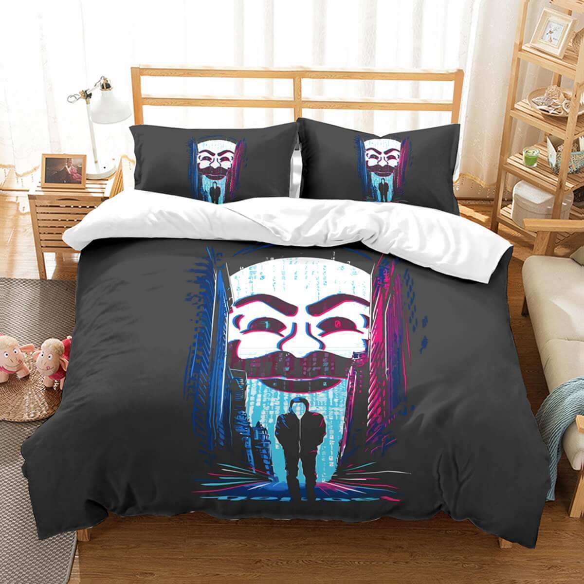 3D Customize Mr.Robot Et Et Bed 3D Customized Duvet Cover Bedding Set