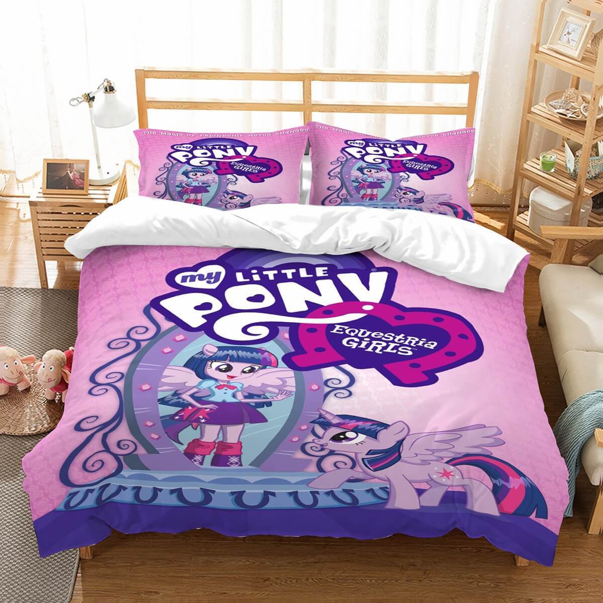 3D Customize My Little Pony Et Et Bed 3D Customized Duvet Cover Bedding Set