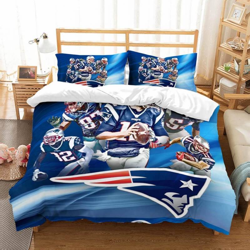 3D Customize New England Patriots Et Bedroomet Bed 3D Customize Bedding Set Duvet Cover Set Bedroom Set Bedlinen